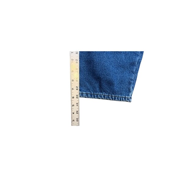 Vtg LL Bean Flannel Lined Jeans Womens Size 14 (8-10-see measurements) Double L - Picture 8 of 9